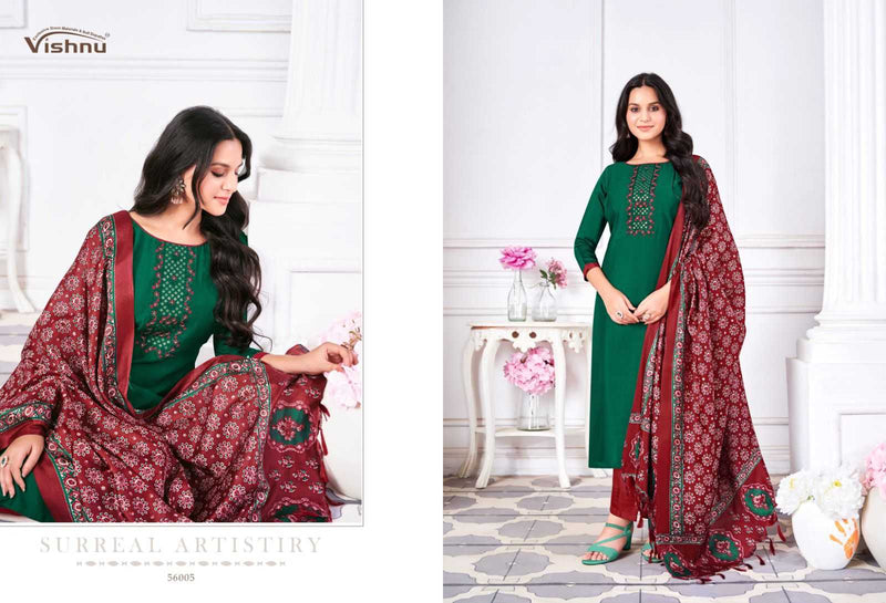 Vishnu Evanka Vol 7 Roman Silk Beautiful Designer Classical Daily Wear Salwar Kameez