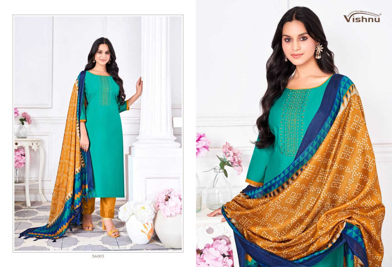 Vishnu Evanka Vol 7 Roman Silk Beautiful Designer Classical Daily Wear Salwar Kameez