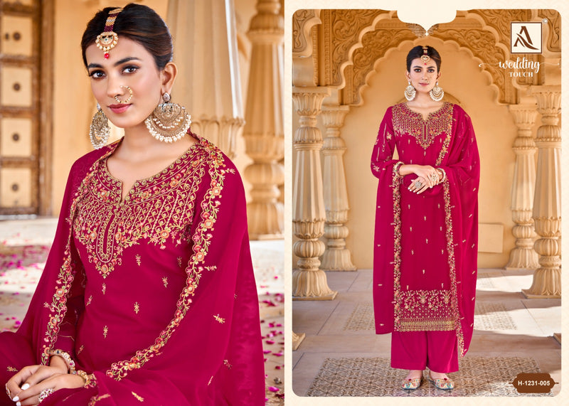 Alok Suits Wedding Touch Georgette With Heavy Embroidery Designer Suits