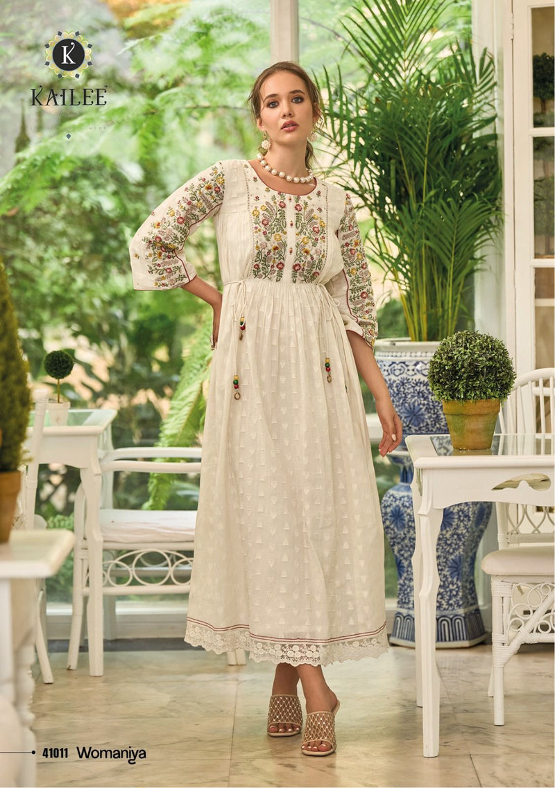 Cotton Anarkali Gown Pant Dupatta Set For Women-(Pack Of 4 Sizes M, L, XL,  XXL) - Rolloverstock