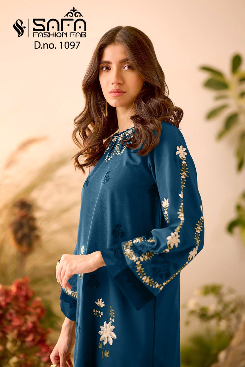 Safa Fashion Fab Introducing D no 1097 Luxury Pret Formal Wear Collection