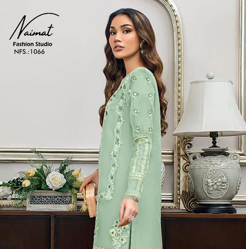 Naimat Fashoin Studio Nfs 1066 Pure Fox Embroidery Pret Collection