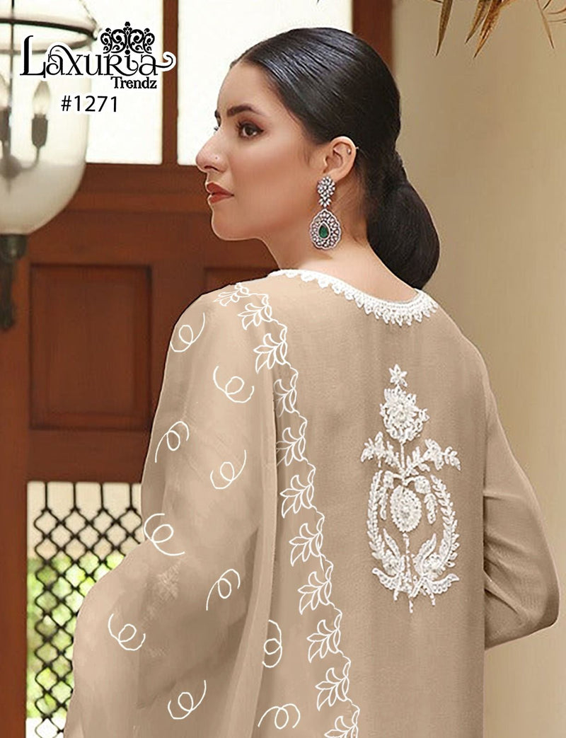 Laxuria Trendz D No 1271 Faux Georgette Luxury Pret Collection