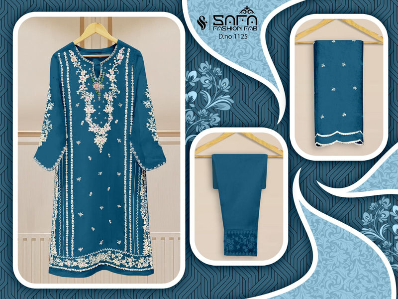 Safa Fashion Fab D No 1125 Heavy Georgette Luxury Pret Collection