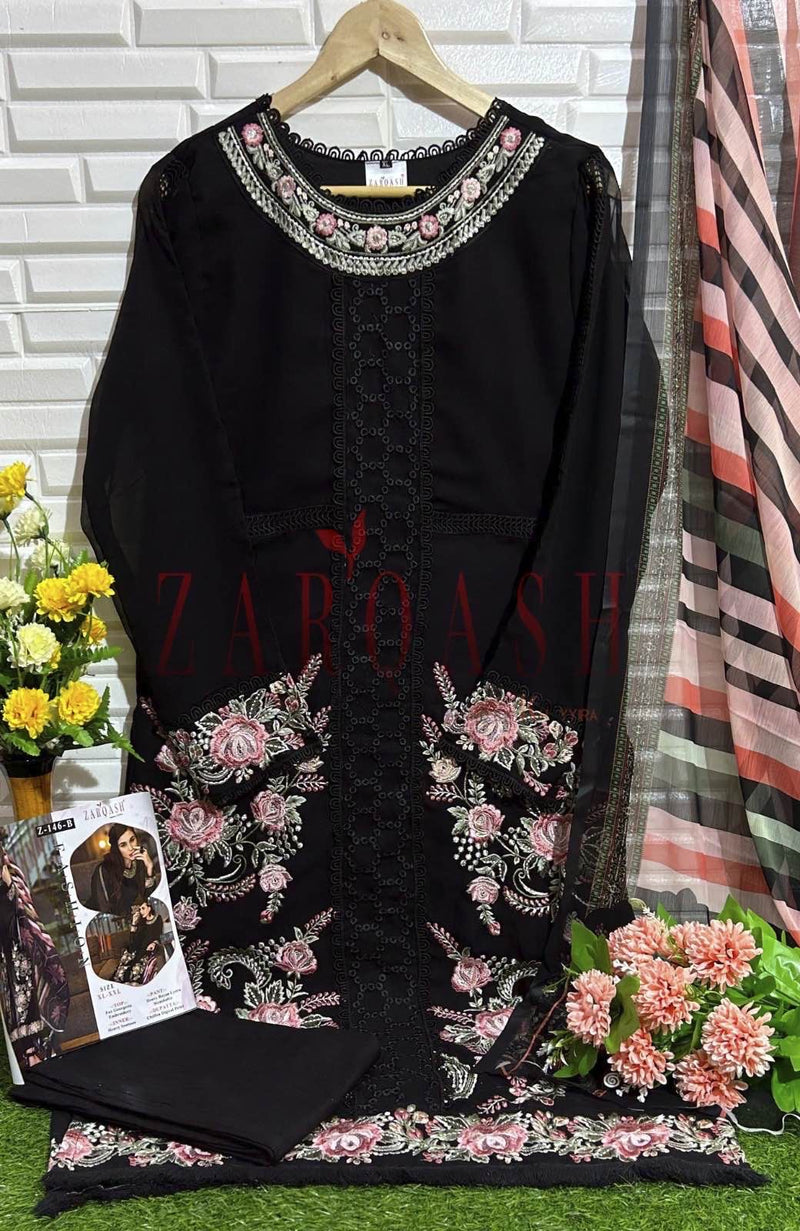 Zarqash Z 146 Heavy Georgette  Luxury Pret Collection