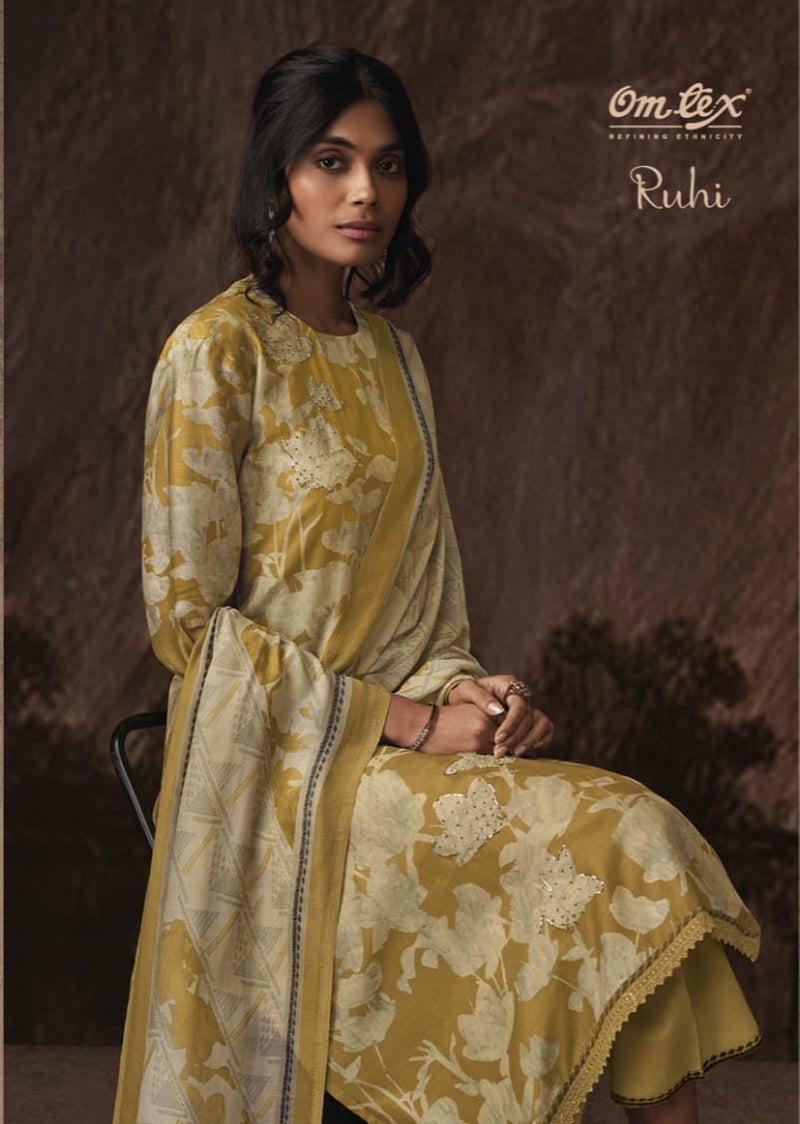 Omtex Swara Muslin Embroidery Salwar Suits