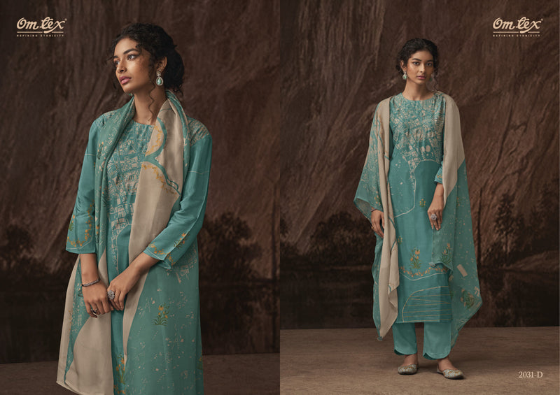 Omtex Nirja Muslin Embroidery Salawr Suits