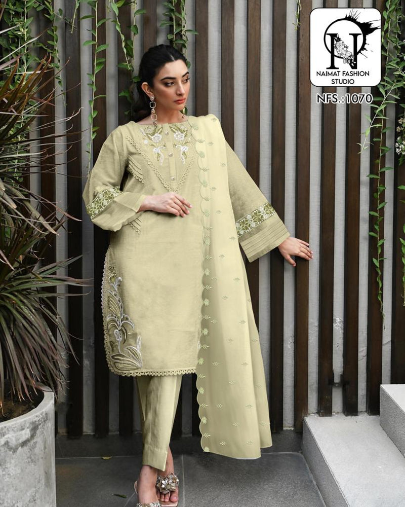 Naimat Fashion Studio Nfs 1070 Pure Danting Georgette Pret Collection