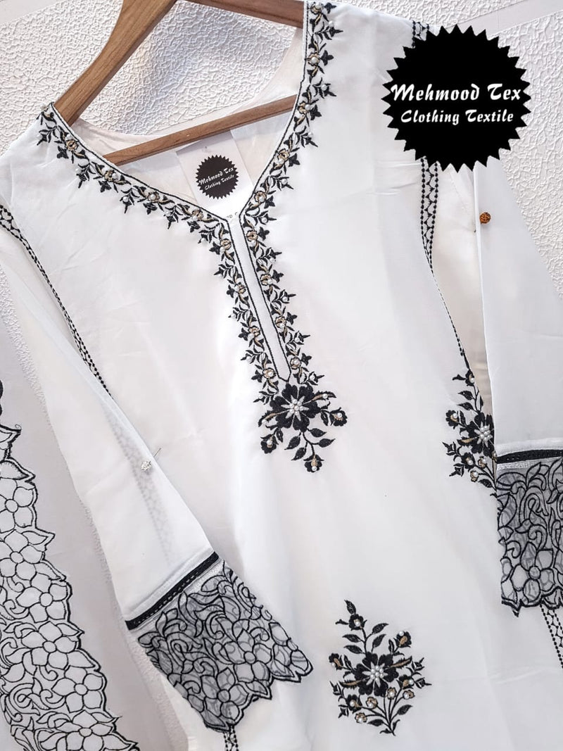 Mehmood Tex Vol 28 Heavy Fox Georegette Embroided Pret Collection