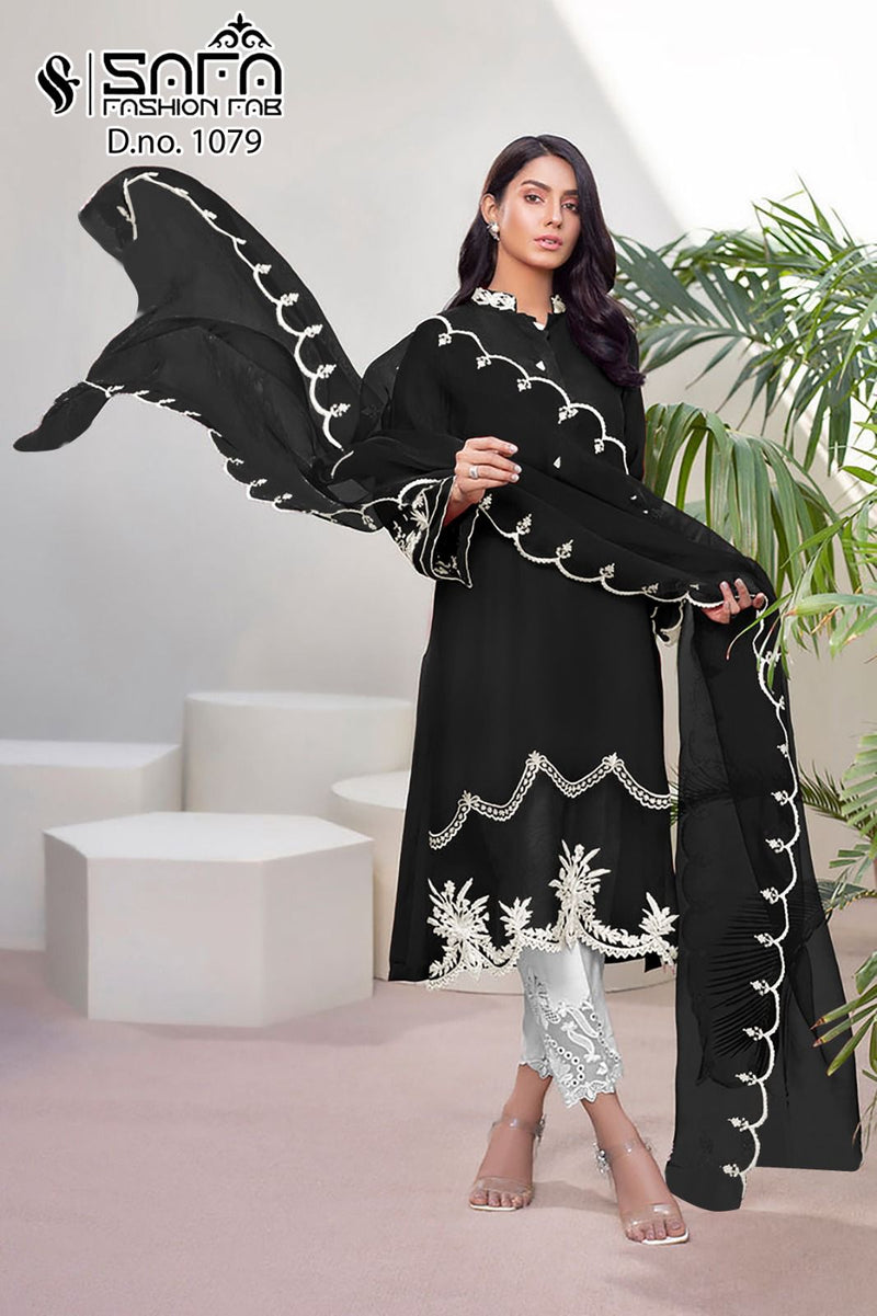 Safa Fashion Fab Dno 1079 Heavy Georgette Pret Collection
