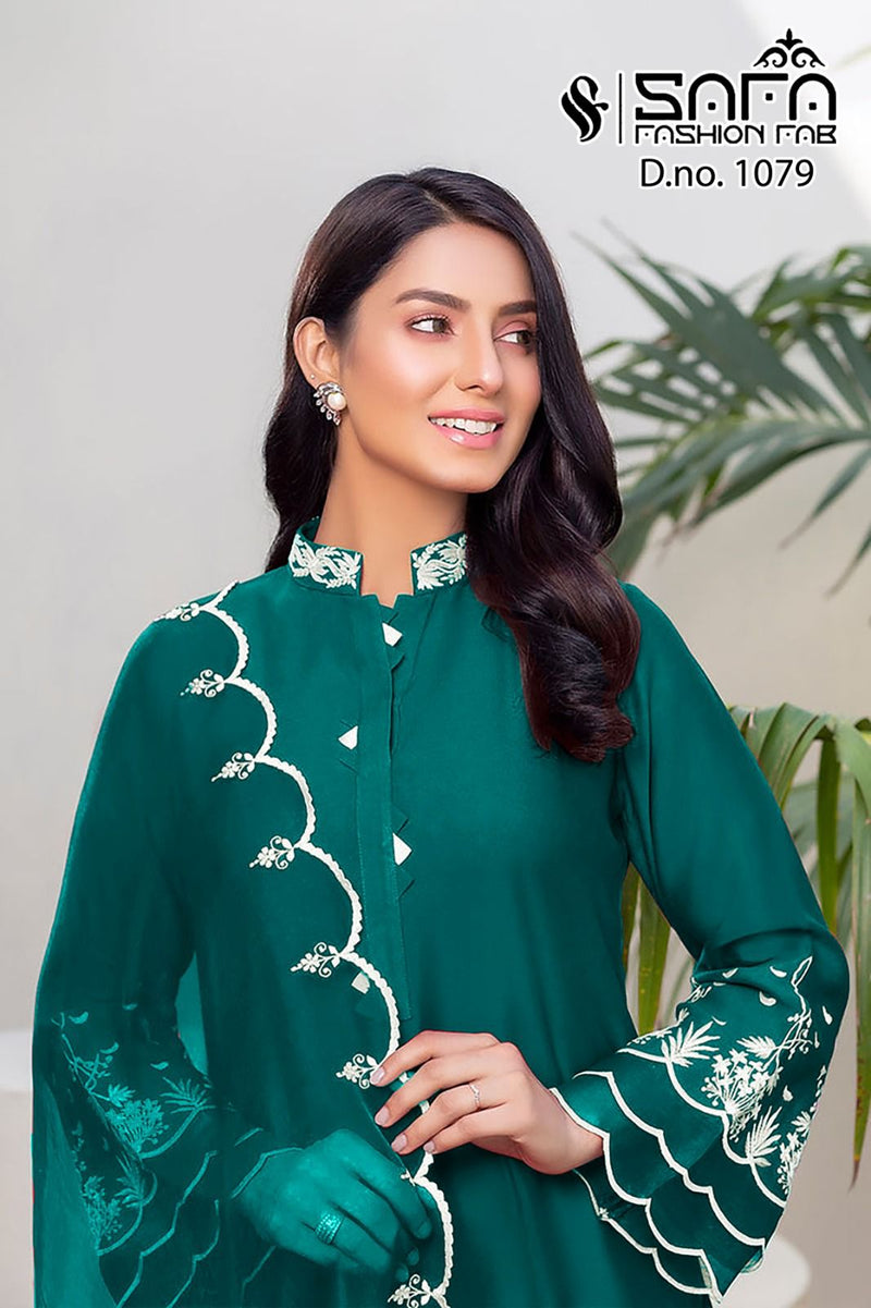 Safa Fashion Fab Dno 1079 Heavy Georgette Pret Collection