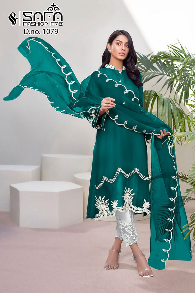 Safa Fashion Fab Dno 1079 Heavy Georgette Pret Collection