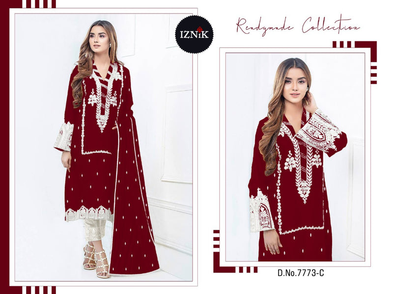 Iznik Dno 7773 ACDE Pure Georgette Pret Collection