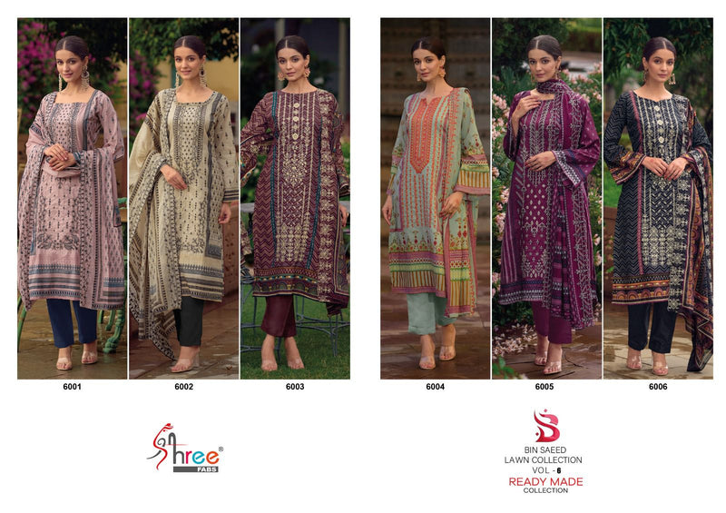 Shree Fabs Bin Saeed Lawn Collection Vol 06 Pret Collection