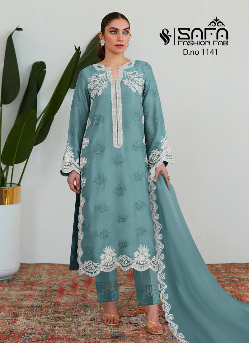 Safa Fashion Fab Dno 1141 Georgette Pret Collection