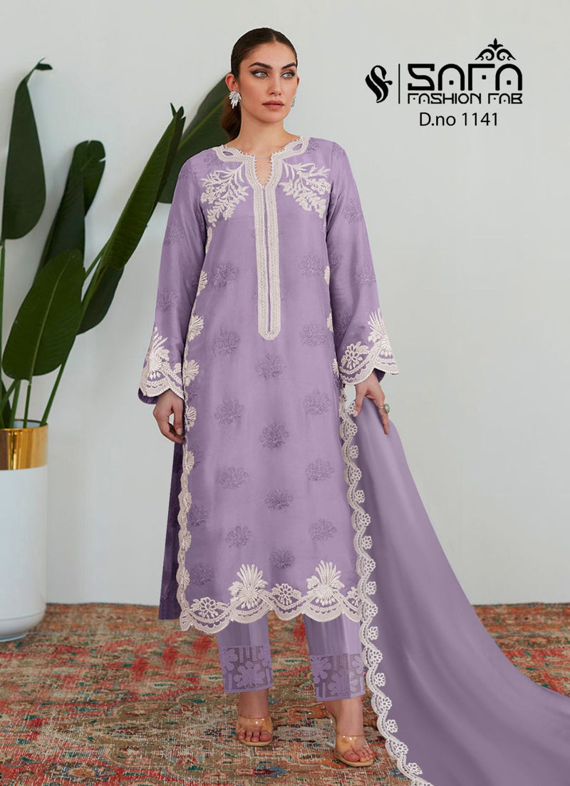 Safa Fashion Fab Dno 1141 Georgette Pret Collection