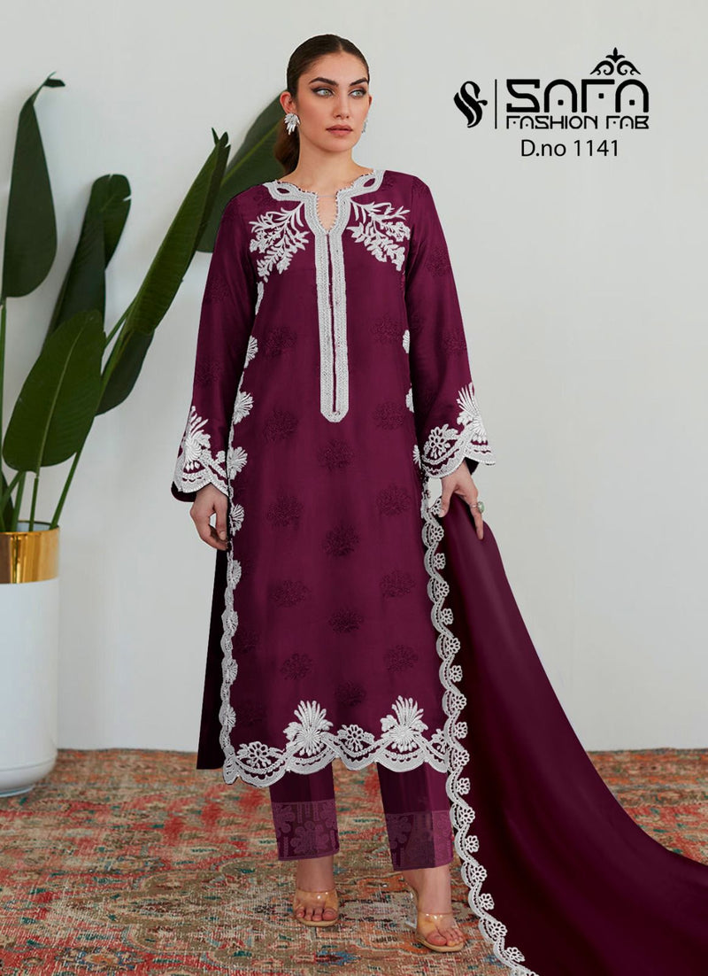 Safa Fashion Fab Dno 1141 Georgette Pret Collection