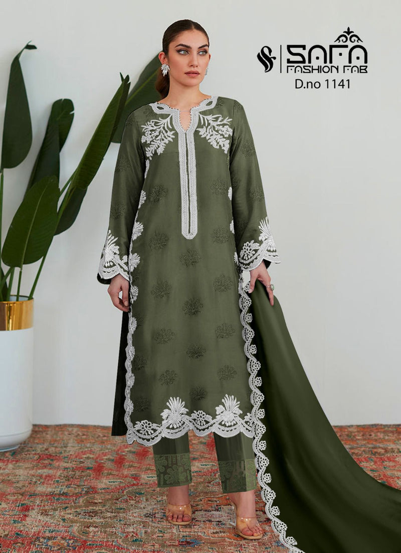 Safa Fashion Fab Dno 1141 Georgette Pret Collection