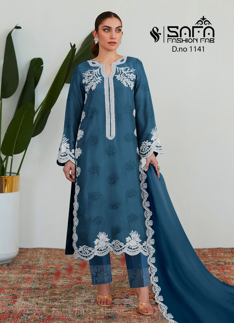 Safa Fashion Fab Dno 1141 Georgette Pret Collection