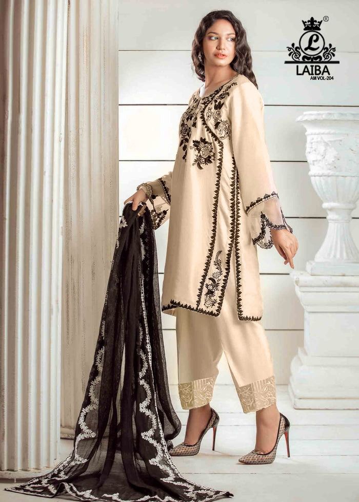 Laiba Designer Am Vol 204 Pure Georgette Pret Collection