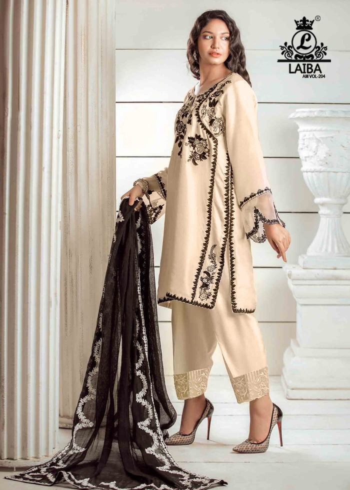 Laiba Designer Am Vol 204 Pure Georgette Pret Collection