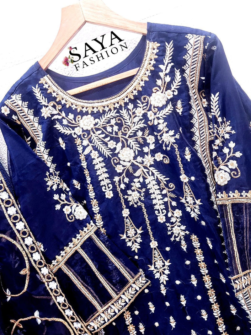 Saya Fashion R 011 Orgenza  Embroidered Pret Collection