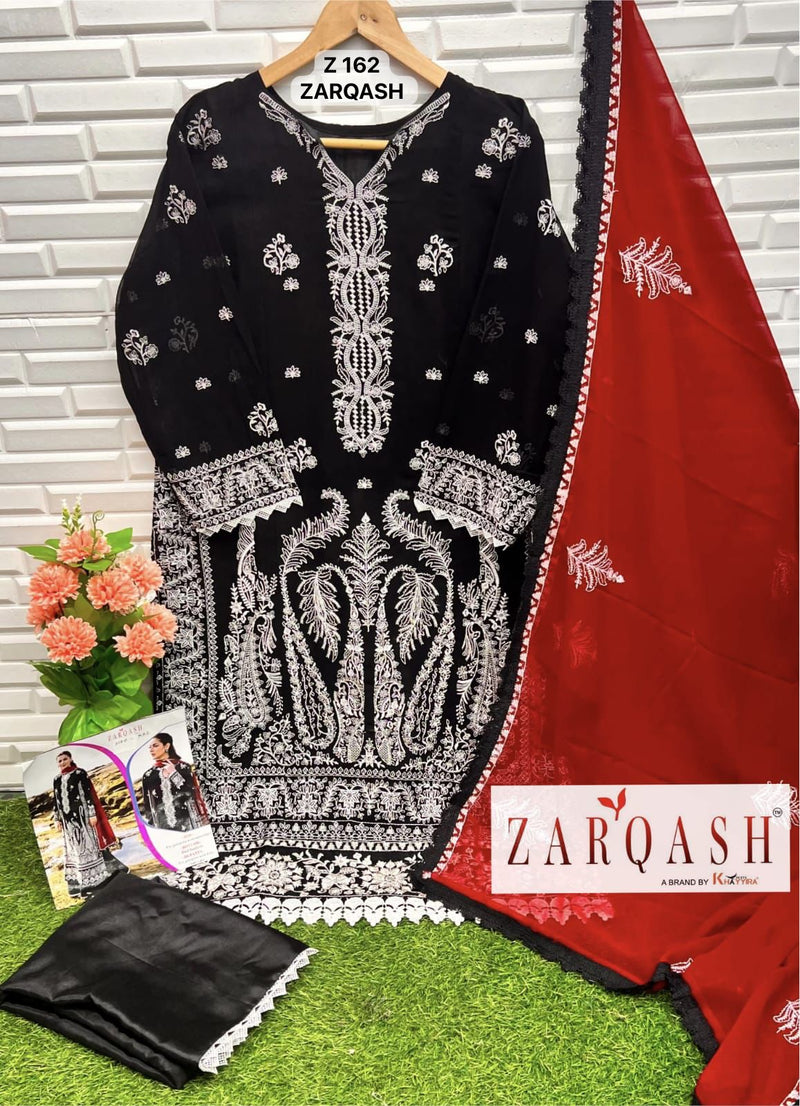 Zarqash Z 162 georgette Fabric Readymade Salwar Kameez Collection