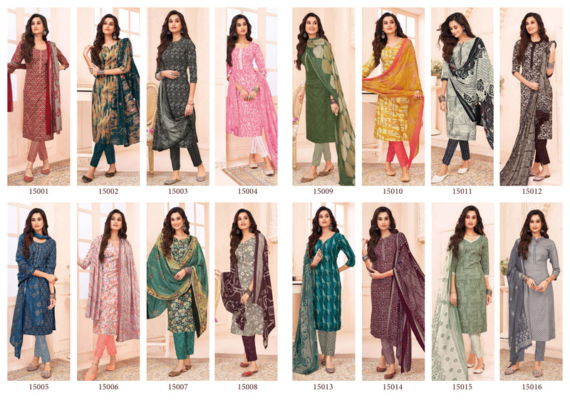Suryajyoti Zion Collection Vol 15 Cotton Printed Regular Wear Salwar Suit