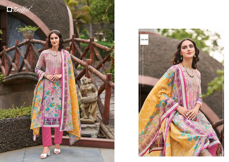 Zulfat Designer Suits Maryam Vol 5 Pure Cotton Exlusive Print Salwar Suit