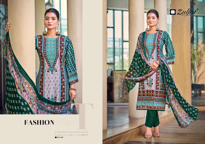 Zulfat Designer Suits Nafisa Pure Rayon Printed Desiger Salwar Kameez