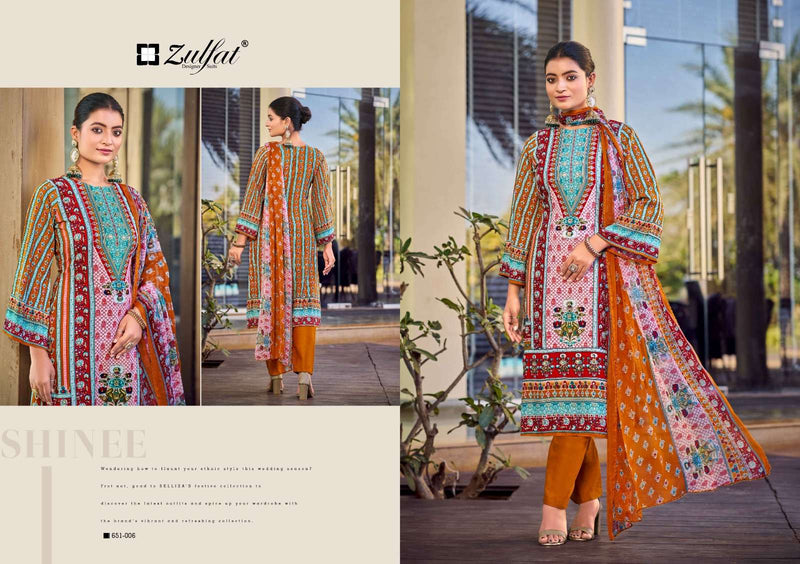 Zulfat Designer Suits Nafisa Pure Rayon Printed Desiger Salwar Kameez