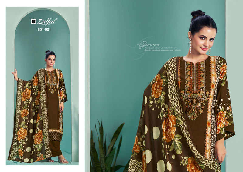 Zulfat Designer Suits Ruhani Pure Viscose Rayon Exclusive Print Salwar Suit
