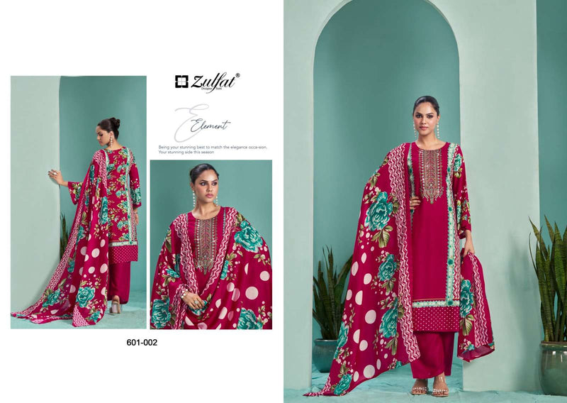 Zulfat Designer Suits Ruhani Pure Viscose Rayon Exclusive Print Salwar Suit