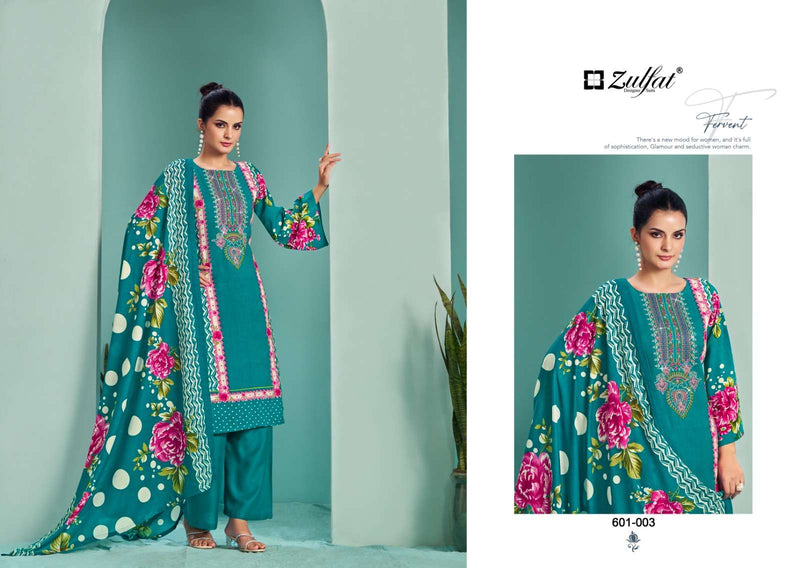 Zulfat Designer Suits Ruhani Pure Viscose Rayon Exclusive Print Salwar Suit