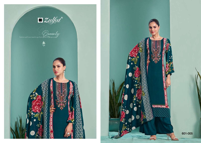 Zulfat Designer Suits Ruhani Pure Viscose Rayon Exclusive Print Salwar Suit