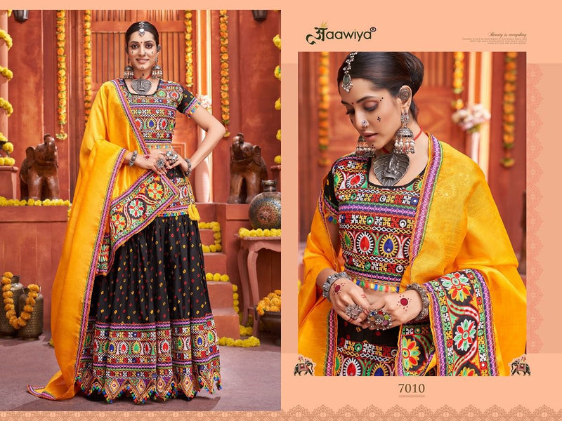 Aawiya Official Rajwadi Vol 4 Fancy New Navratri Lehnga Choli Collection