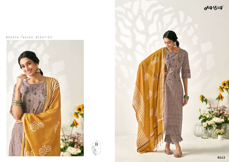 Aimi Vol 2 By Jay Vijay Designer Fancy Work Salwar Kameez Material