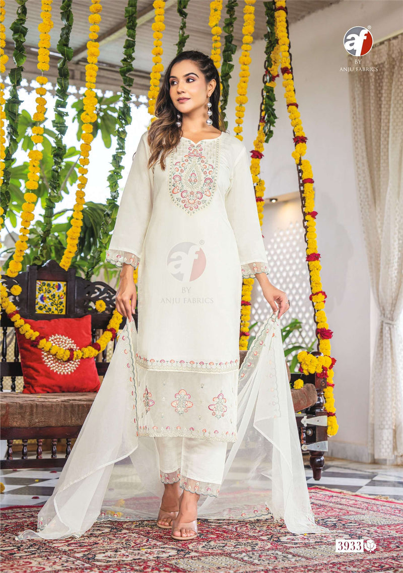Anju Fabrics Sundari Vol 2 Modal Silk  Heavy Embroidery Festiv Wear Suit Collection