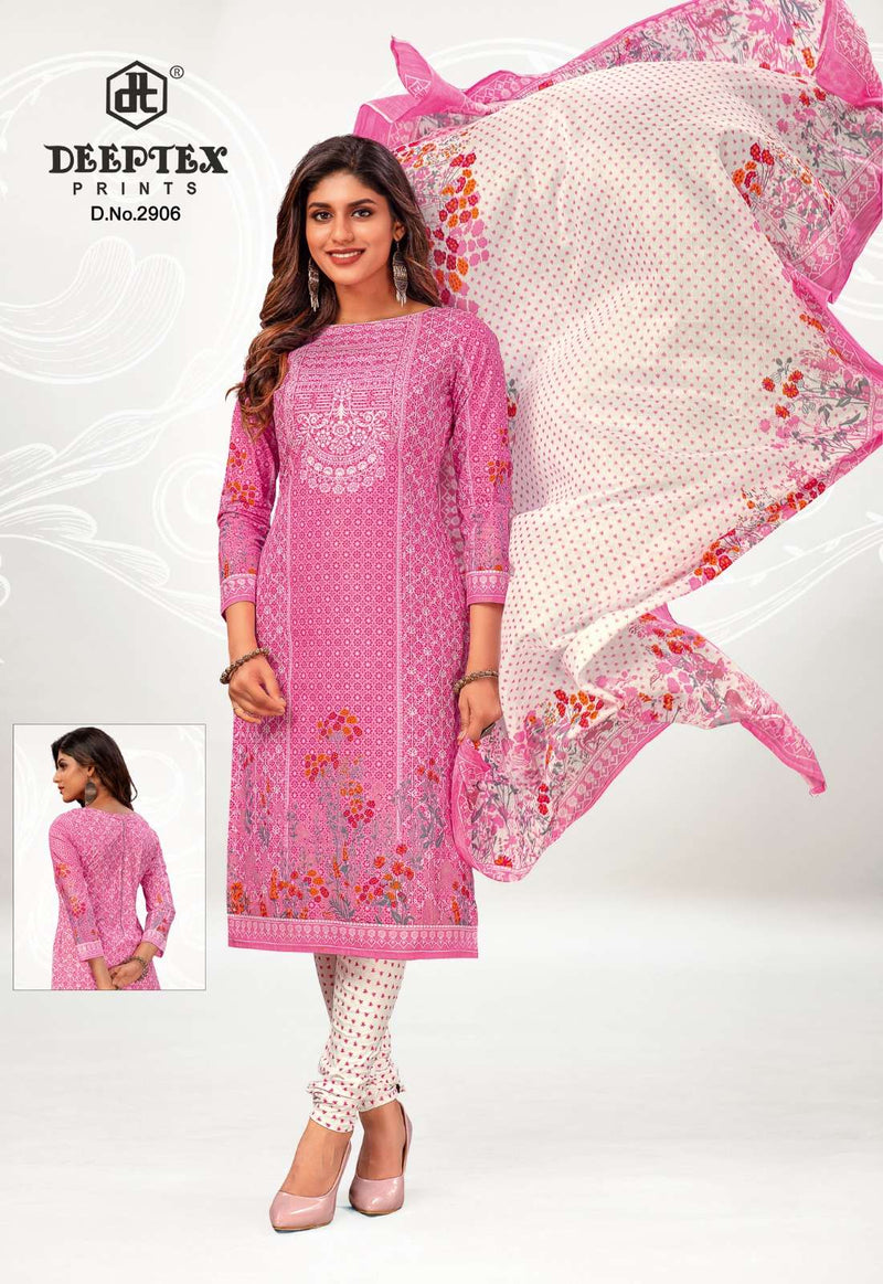 Chief Guest Vol 29 By Deeptex Prints Beautiful Designs Cotton Ladies Dress Materials Catalogue