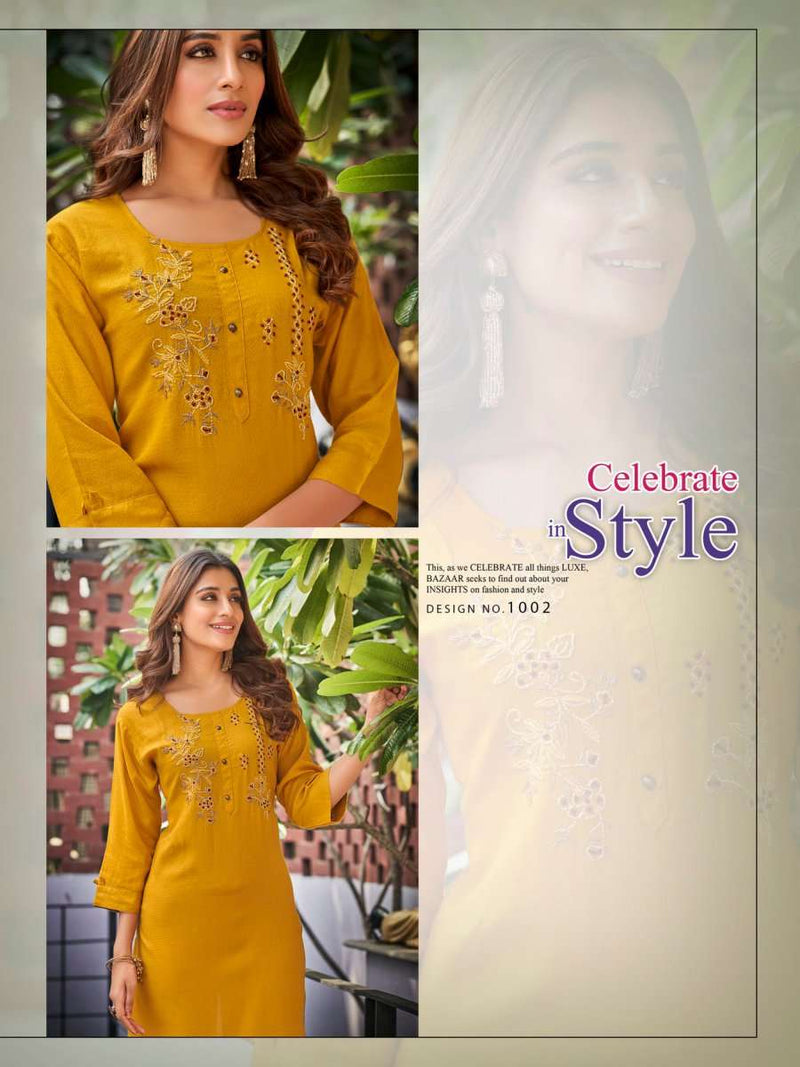 Colourpix Cotton Candy Vol 1 Viscose Rayon Casual Wear Kurtis