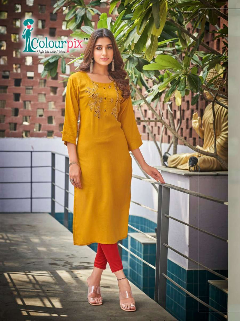 Colourpix Cotton Candy Vol 1 Viscose Rayon Casual Wear Kurtis