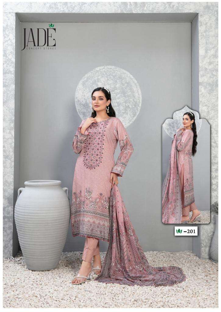 Jade Concept Store Crimson Exclusive Heavy lawn Vol 2 Pakistani Suits