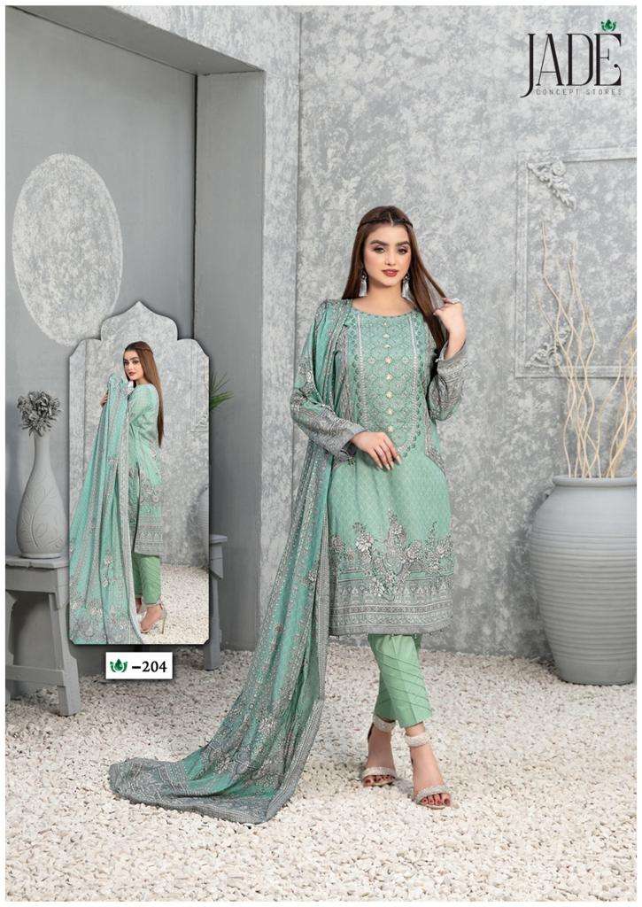 Jade Concept Store Crimson Exclusive Heavy lawn Vol 2 Pakistani Suits