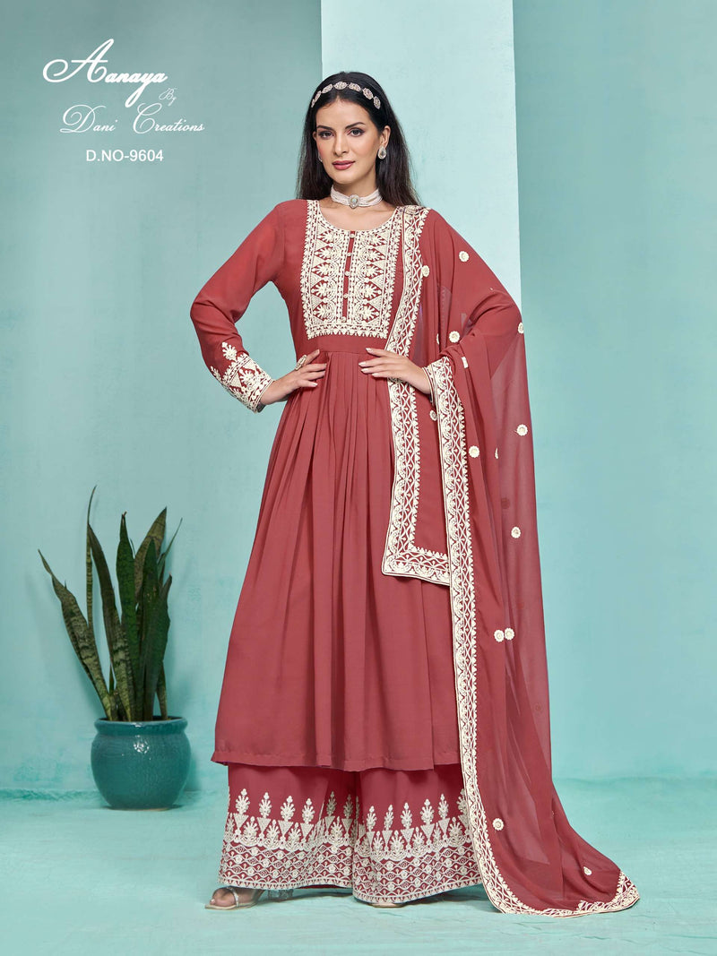 Dani Creation Aanaya Vol 196 Fox Georgette Designer Suit