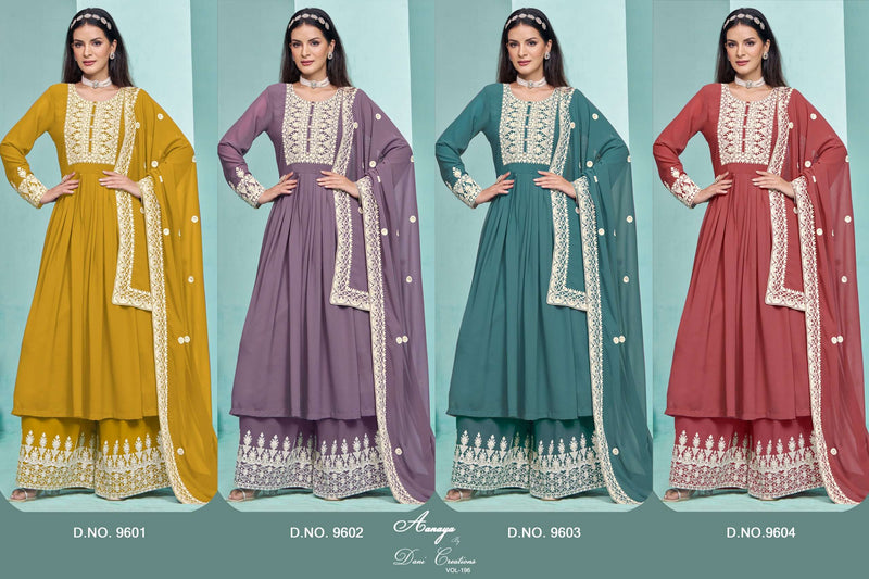 Dani Creation Aanaya Vol 196 Fox Georgette Designer Suit