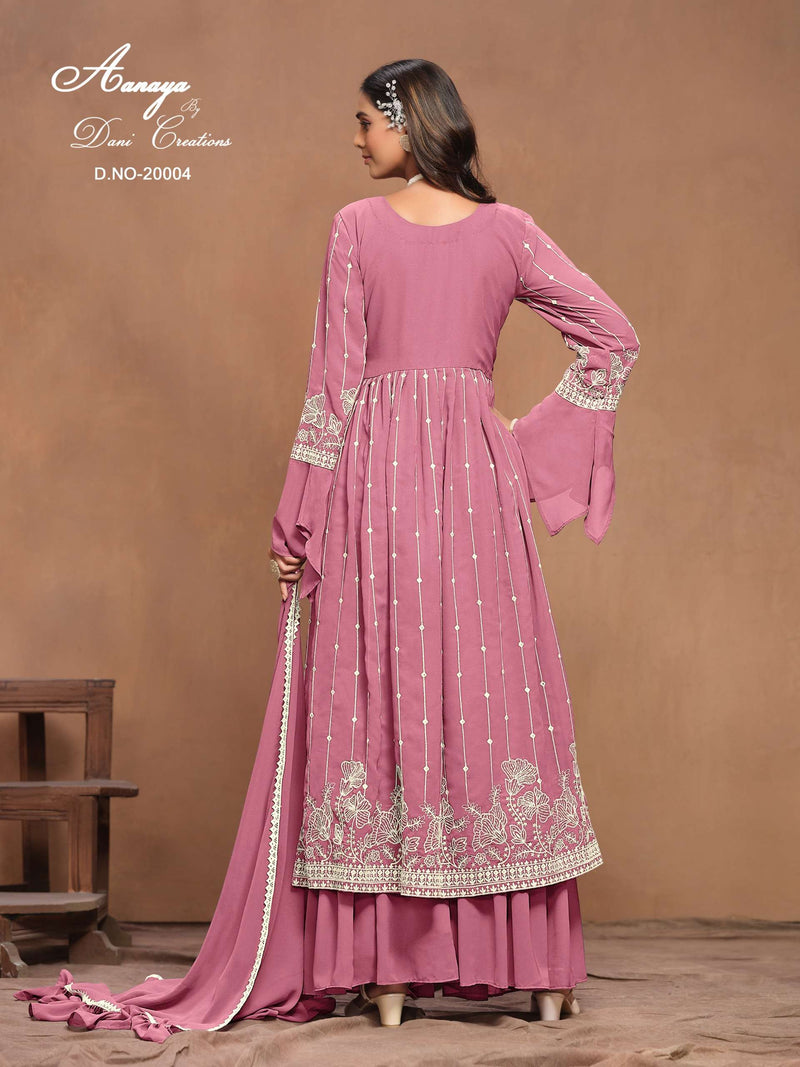 Dani Creation Aanaya Vol 200 Fox Geoergette Heavy Designer Party Wear Salwar Kameez