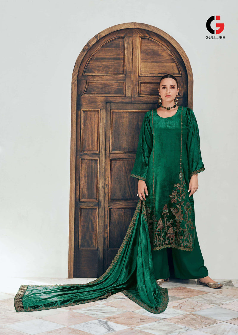 Deepsy Suits Noor E Fiza Velvet  Heavy Embroidery Party Wear Suit