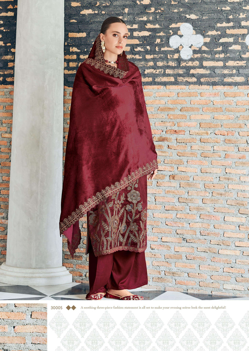 Deepsy Suits Noor E Fiza Velvet  Heavy Embroidery Party Wear Suit