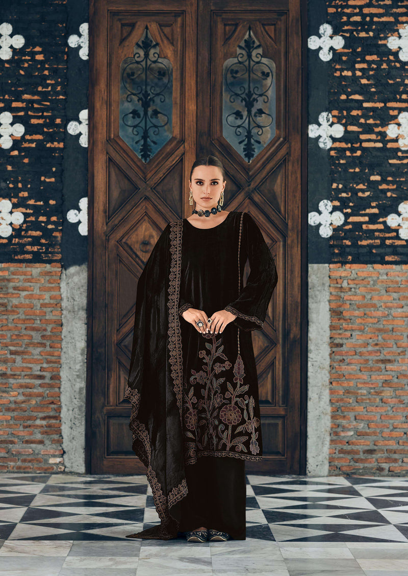 Deepsy Suits Noor E Fiza Velvet  Heavy Embroidery Party Wear Suit