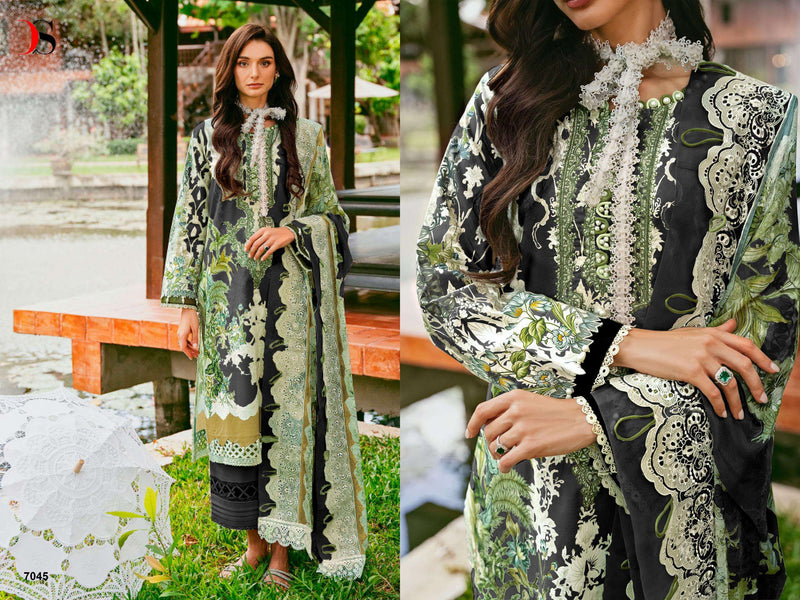 Deepsy Suits Jade Needle Wonder Vol 24 Cotton Patch Work Stylish Salwar Suit